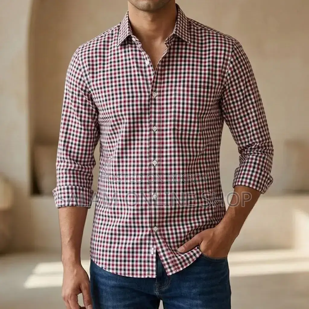 Men’s Long Sleeve Striped Shirt