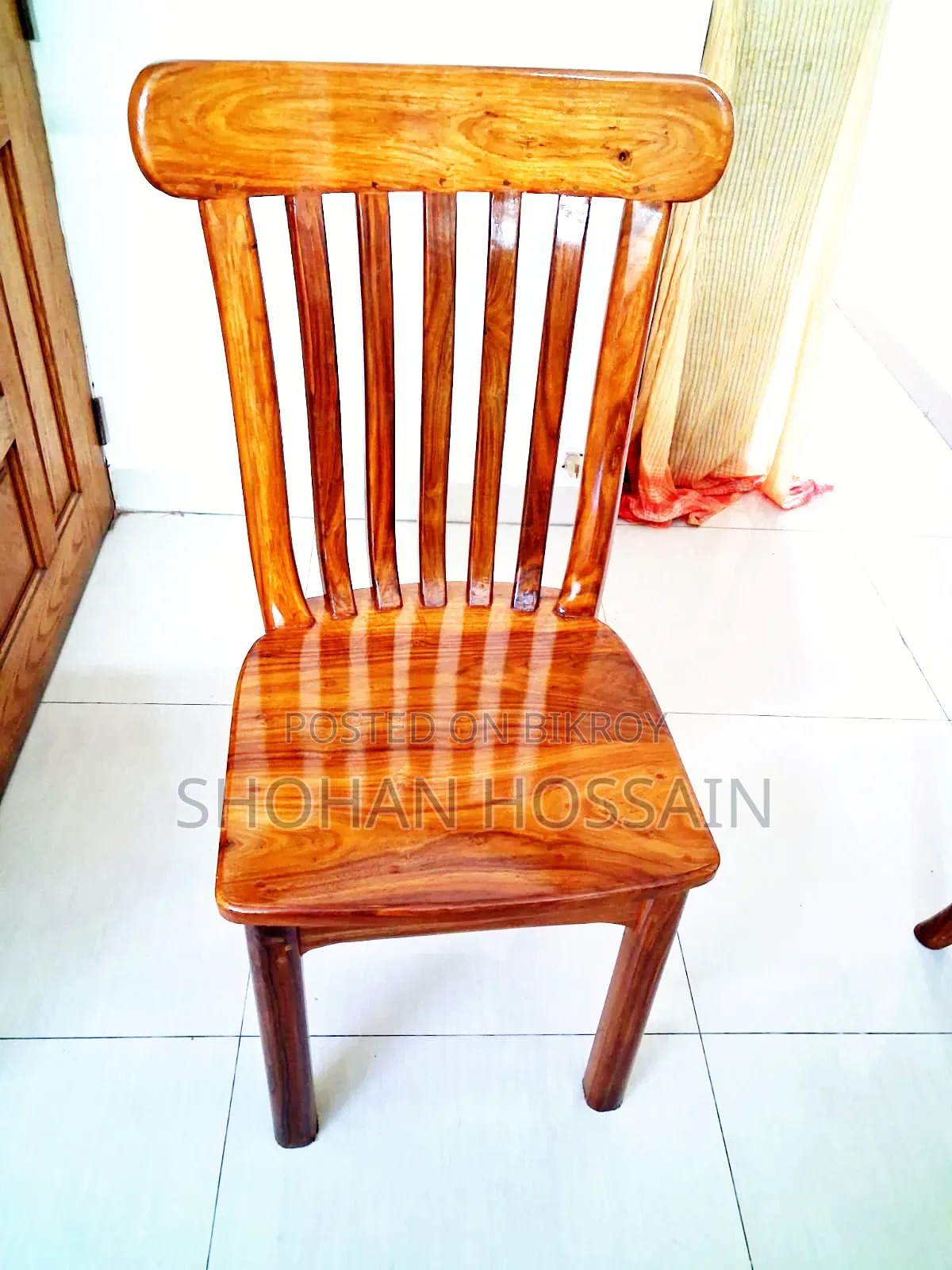 2 new premium quality wooden chairs. Sturdy, comfortable, and durable