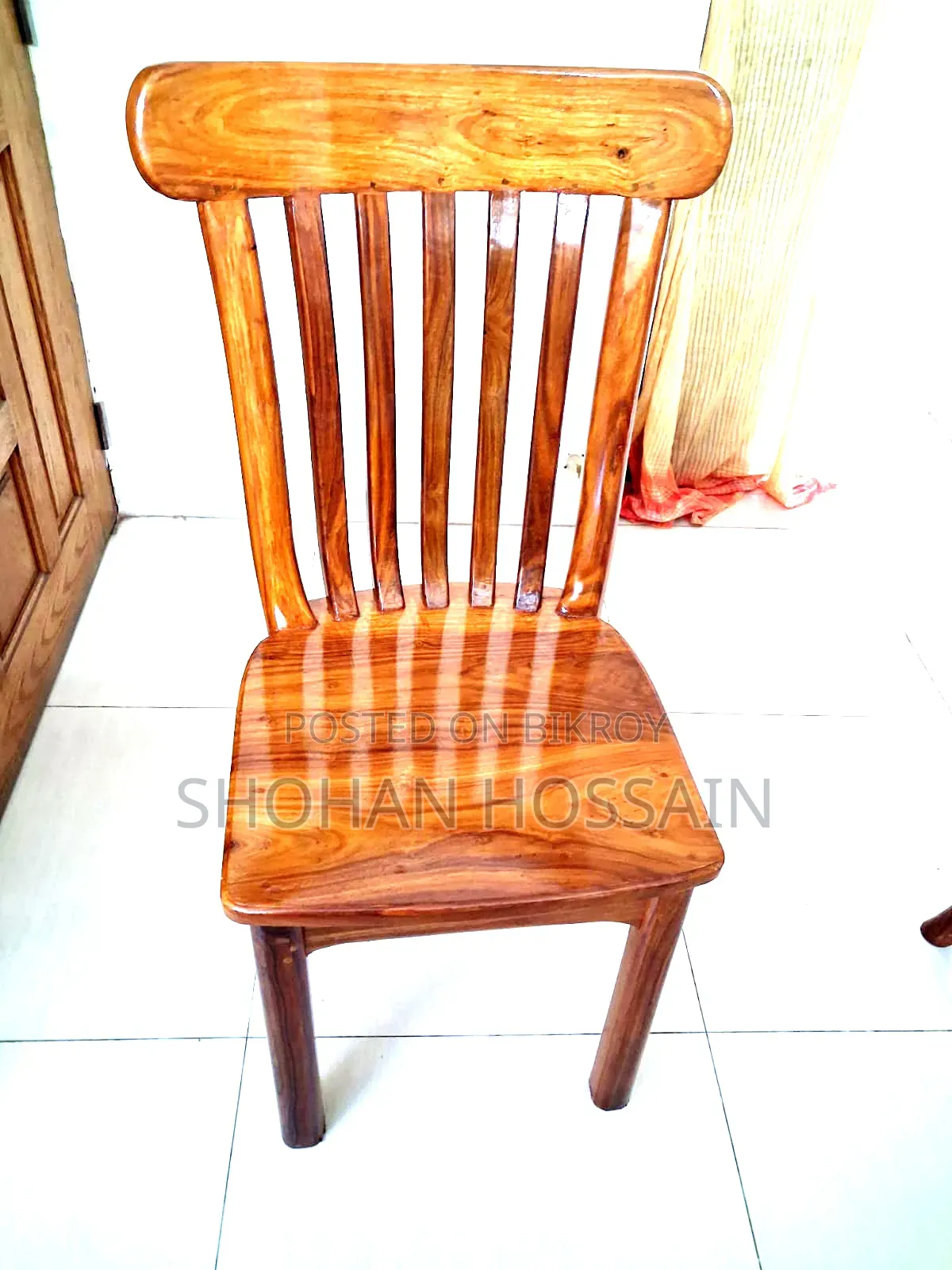 2 new premium quality wooden chairs. Sturdy, comfortable, and durable