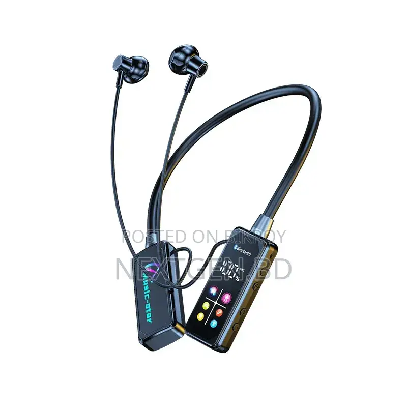 Forgm Music Star Neckband With 100h Battery Backup