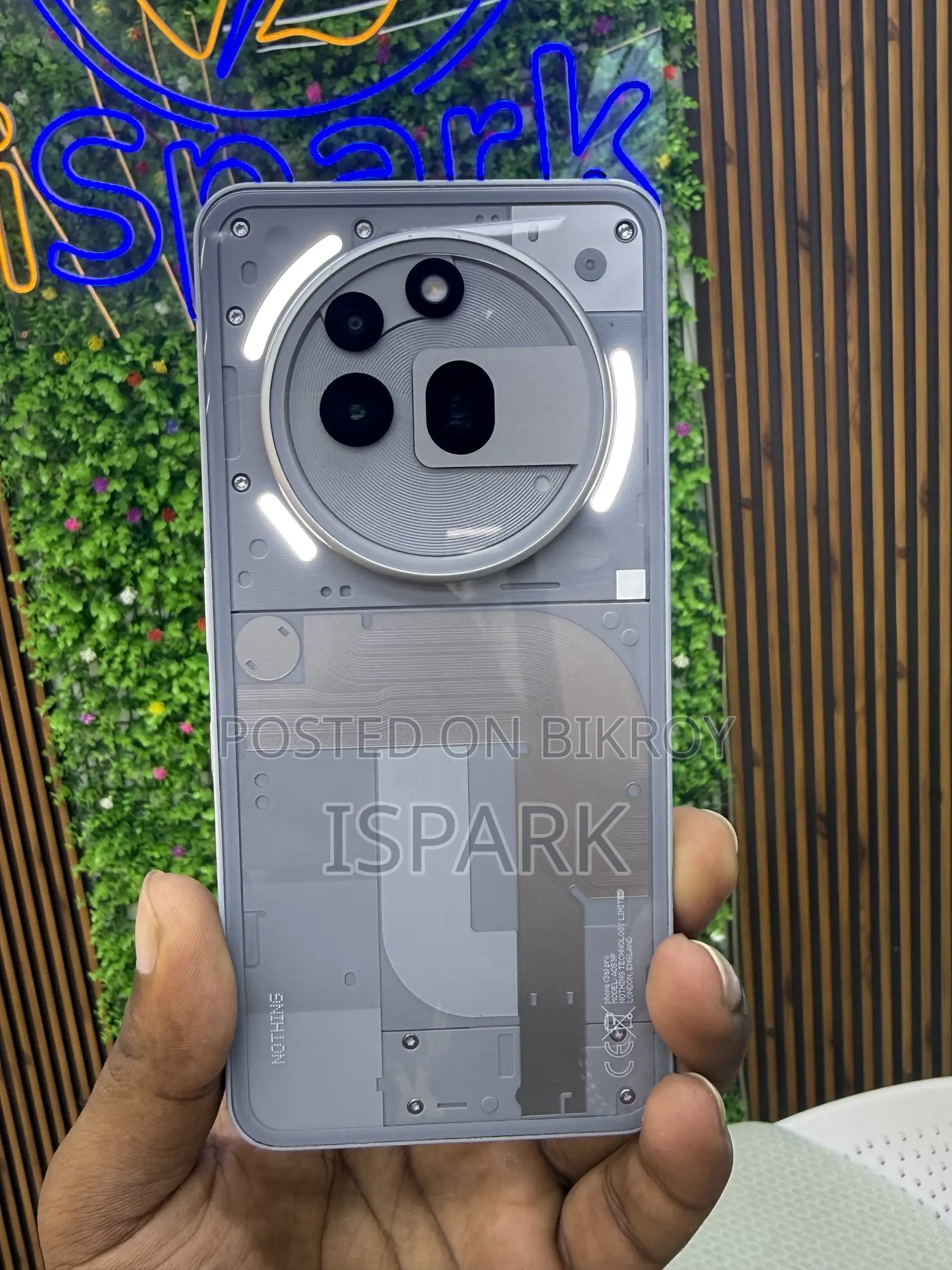 Nothing Phone 3a Pro 256 GB Gray