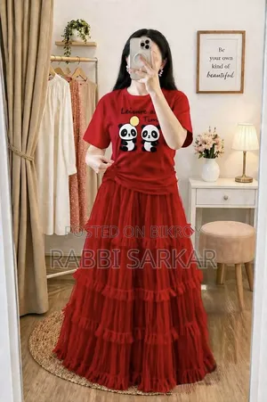 T-shirt & Skirt Set