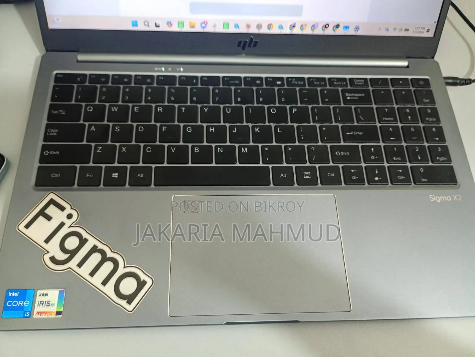 Laptop 16GB Intel Core I5 HDD+SSD 500GB