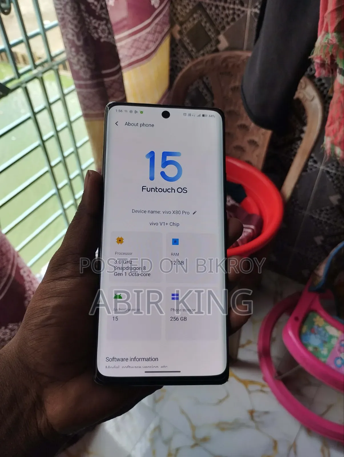 Vivo X80 Pro 256 GB Black