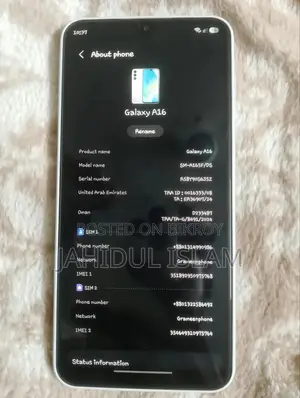 Samsung Galaxy A16 128 GB White