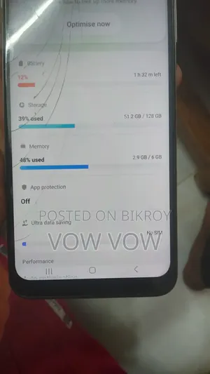 স্যামসাং গ্যালাক্সি এ২২ ৫জি ১২৮ জিবি হোয়াইট