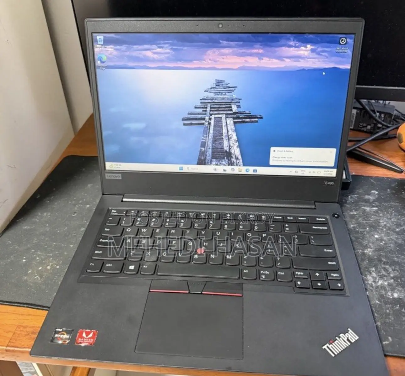 Laptop Lenovo ThinkPad E495 16GB AMD Ryzen 7 HDD+SSD 2T