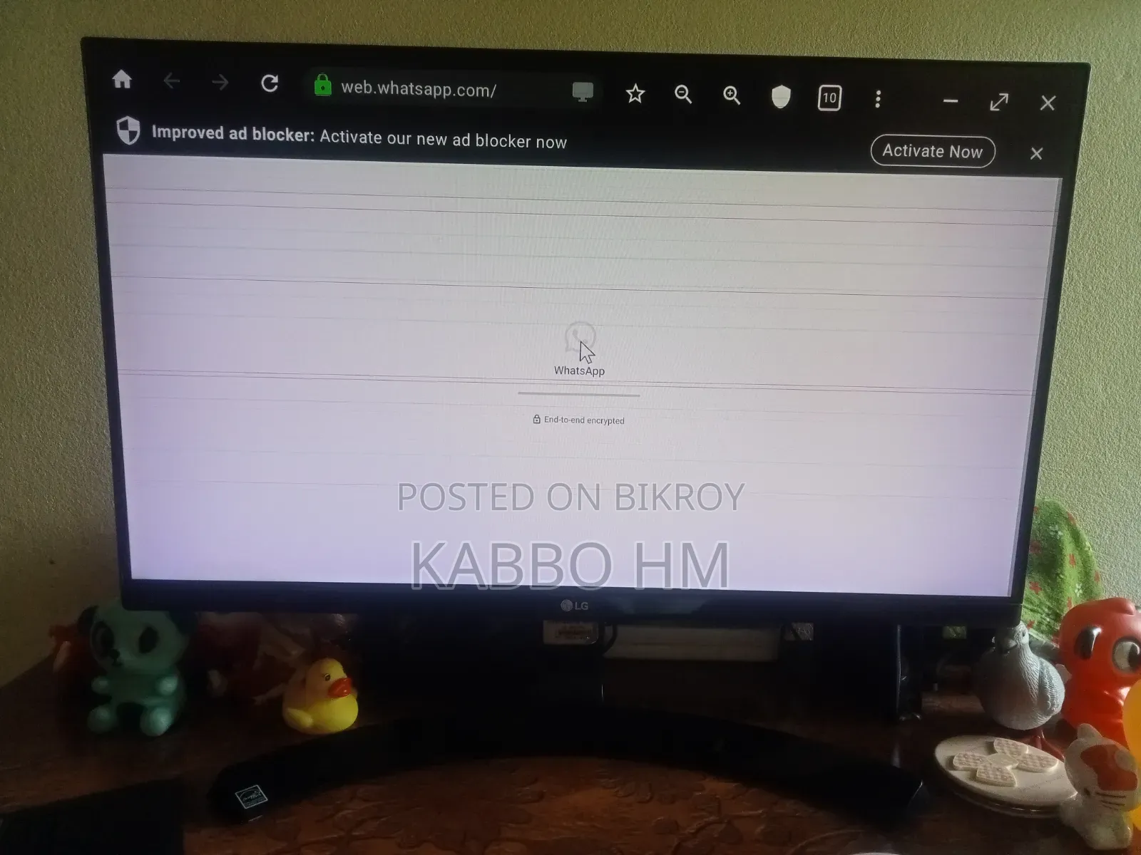 Lg Monitor 21"
