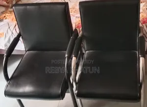High-quality steel leather strong sturdy chair