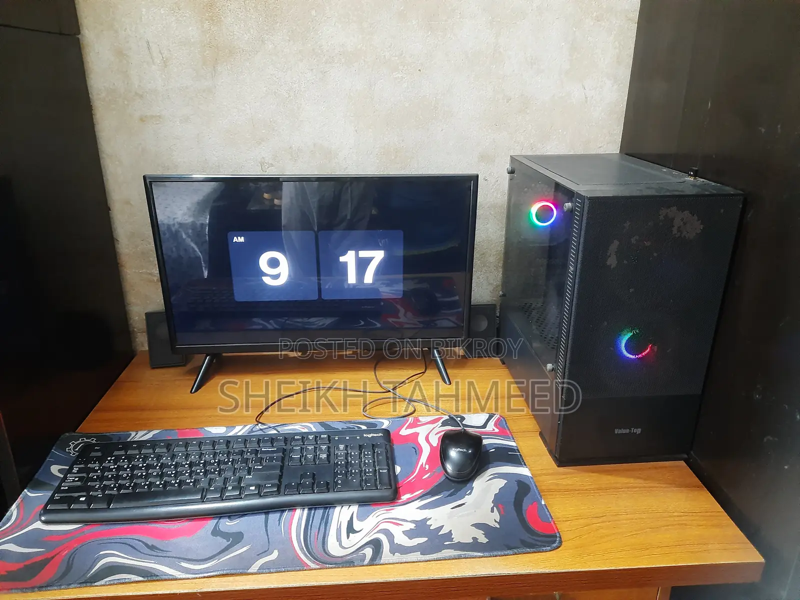 Desktop Computer 8GB Intel Core I5 HDD+SSD 640GB
