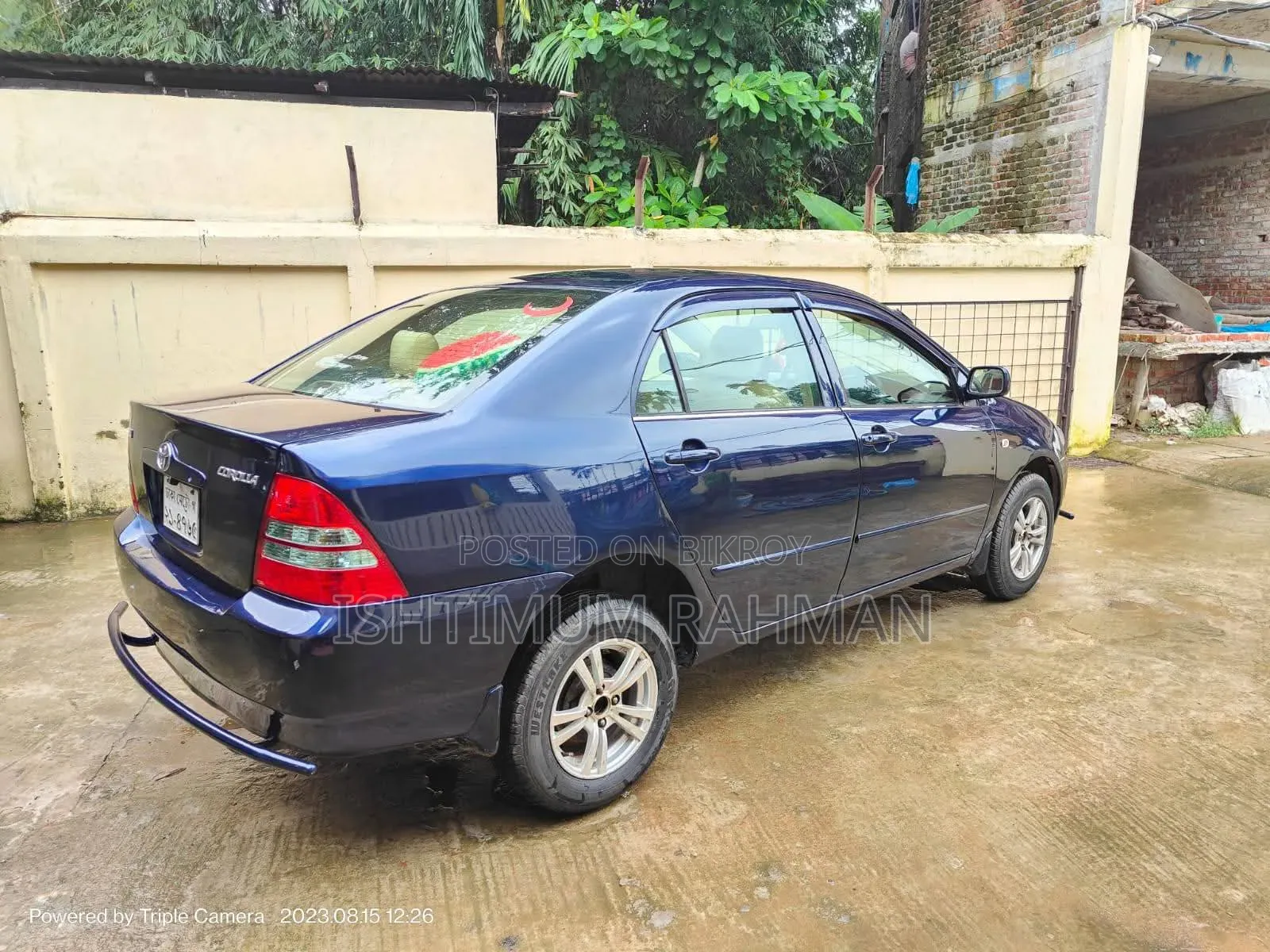 Toyota Corolla 2003 Purple
