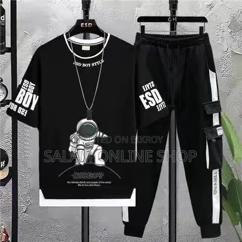 Half Sleeve T-Shirt Trouser Set