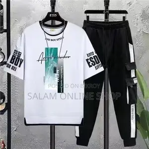 Half Sleeve T-Shirt Trouser Set