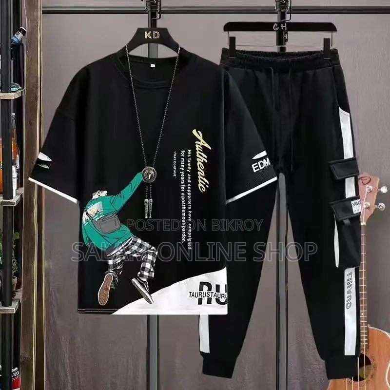 Half Sleeve T-Shirt Trouser Set