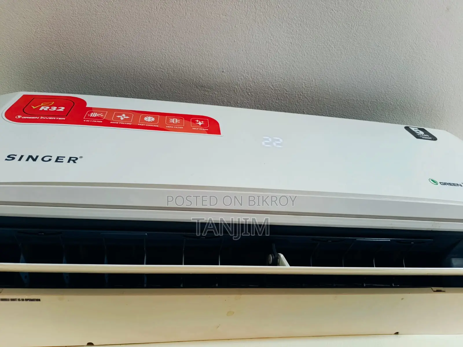1.5 Ton Singer AC