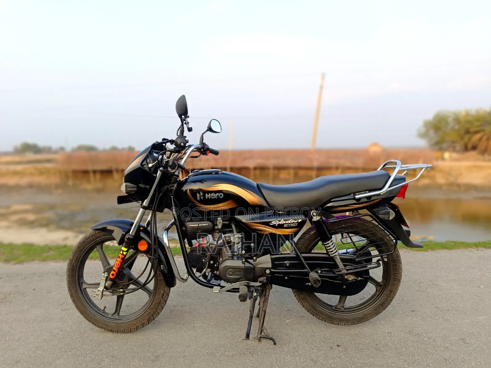 Hero Splendor Plus Xtec 2024 Black