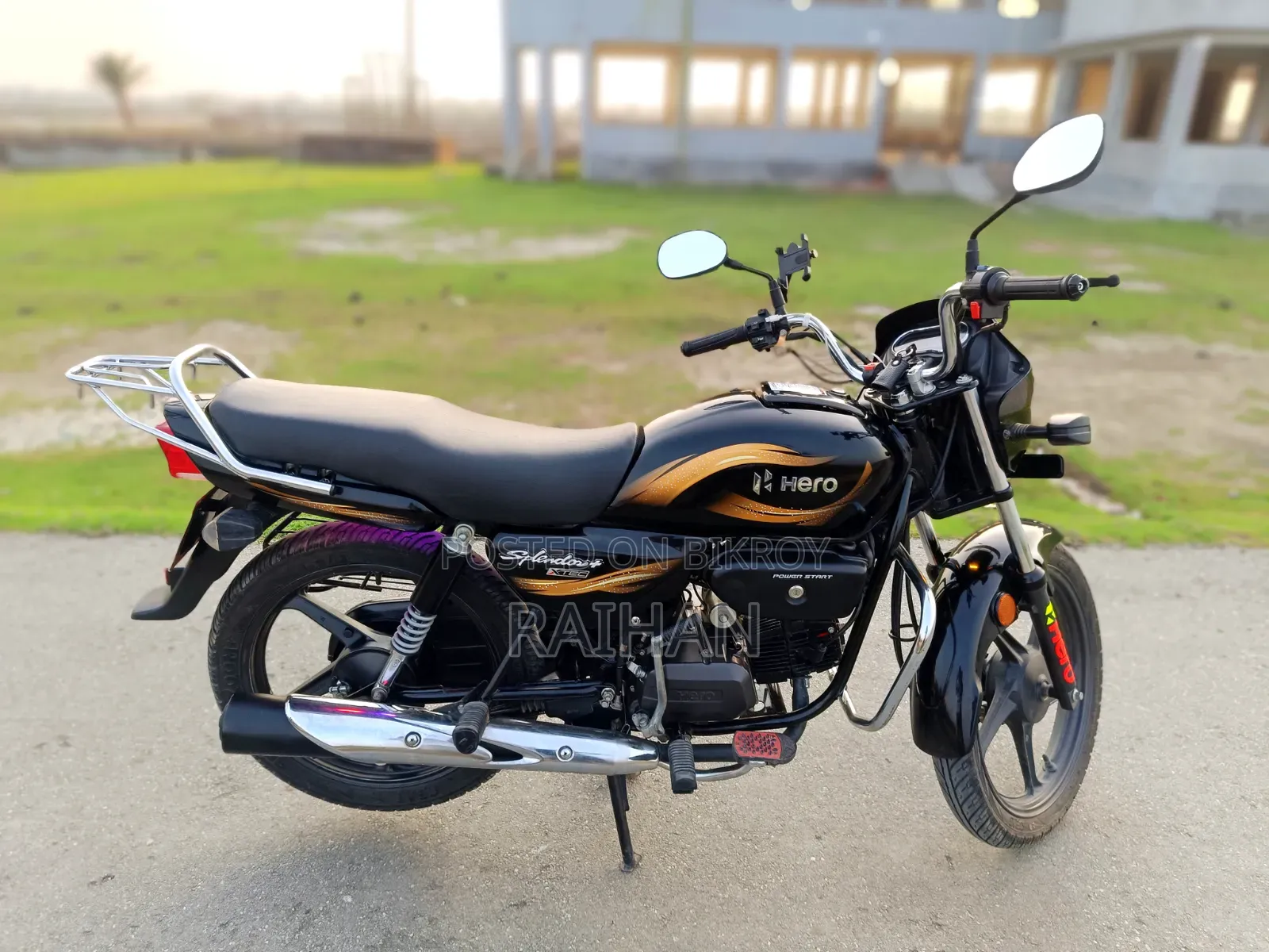 Hero Splendor Plus Xtec 2024 Black
