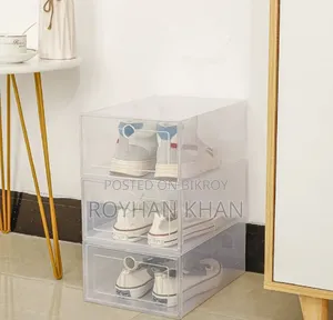 Transparent Shoe Box