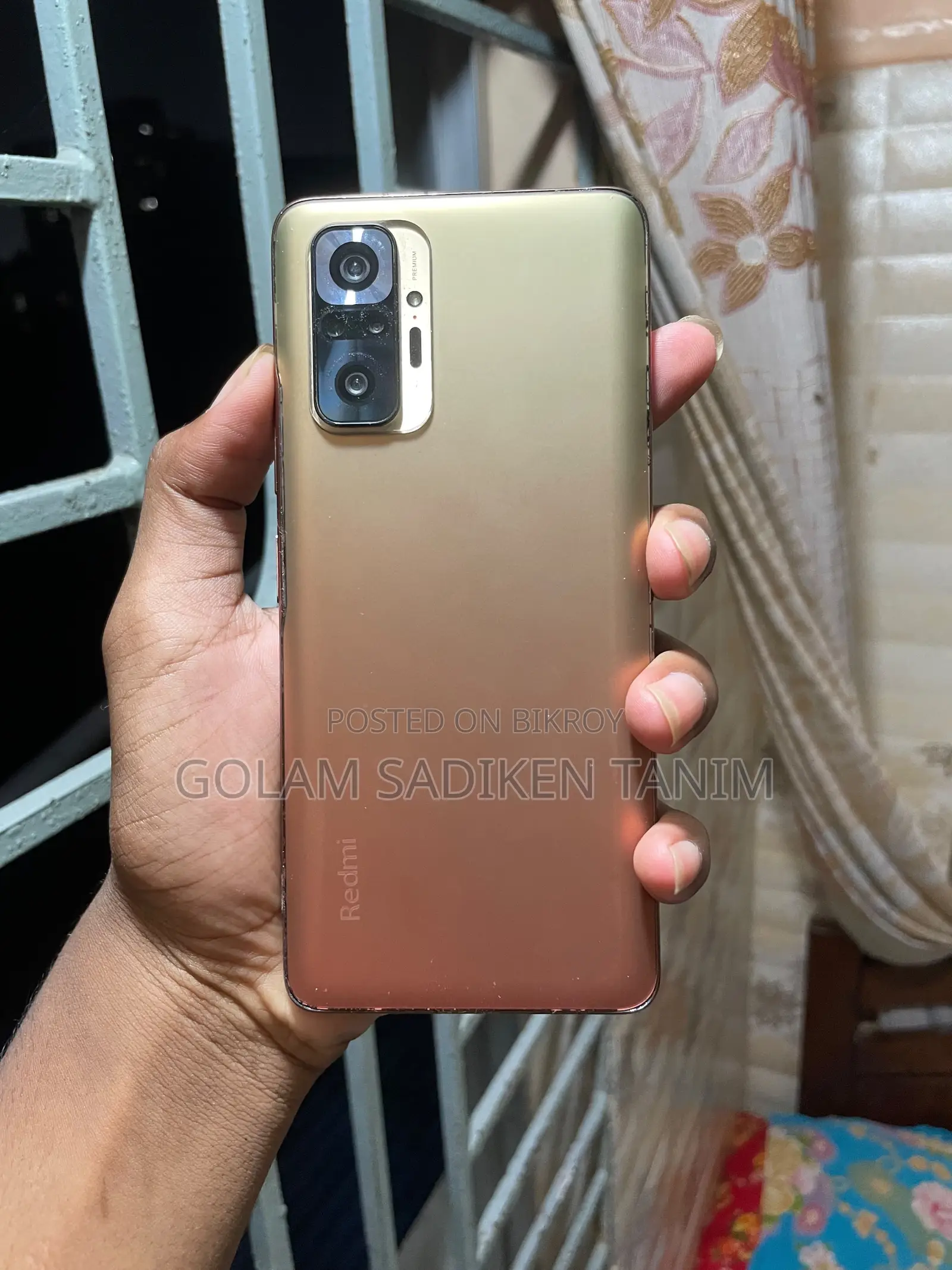 Xiaomi Redmi Note 10 Pro Max 128 GB Gold