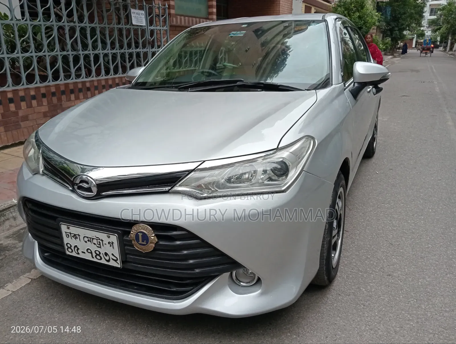 Toyota Axio 2015 Silver