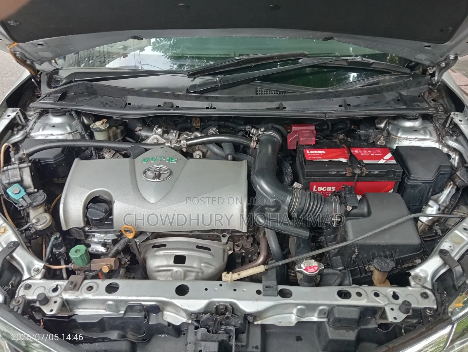 Toyota Axio 2015 Silver