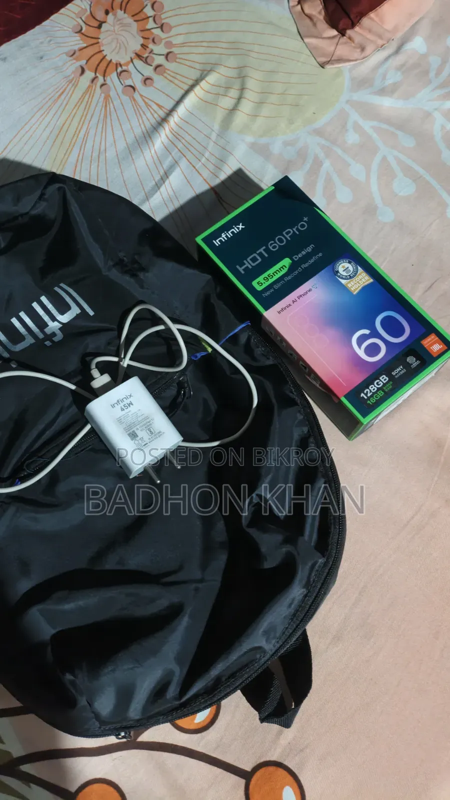 Infinix Hot 60 Pro+ 128 GB Silver