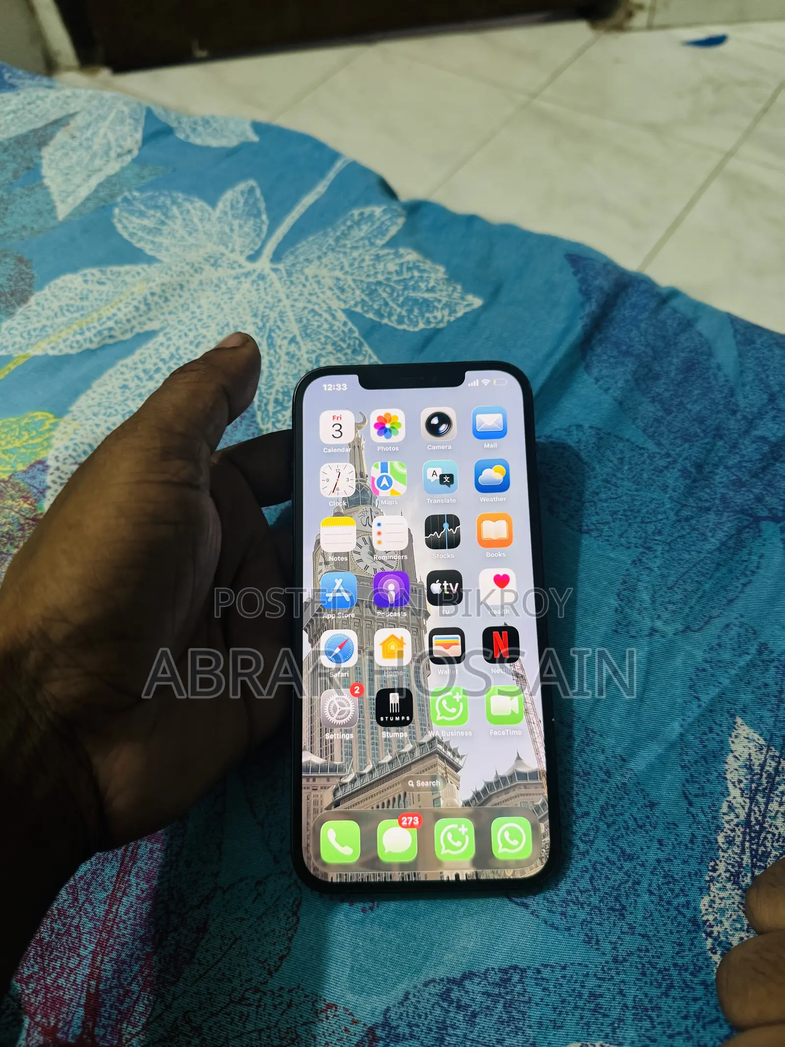 অ্যাপল আইফোন ১২ প্রো ম্যাক্স ২৫৬ জিবি ব্লু