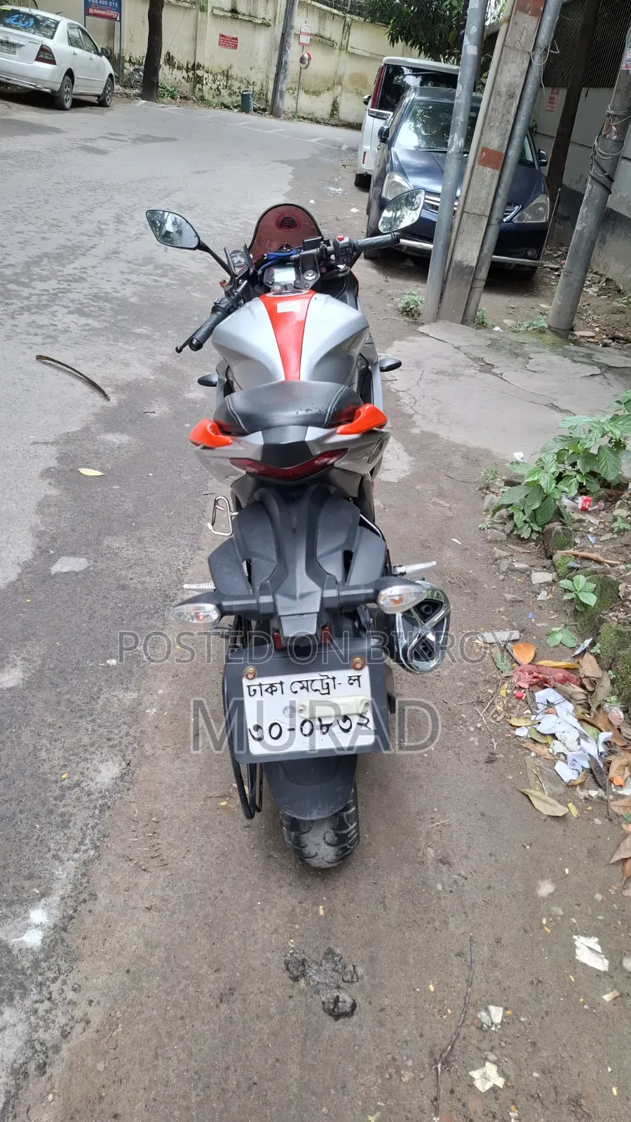 Suzuki Gixxer SF FI 2023 Orange