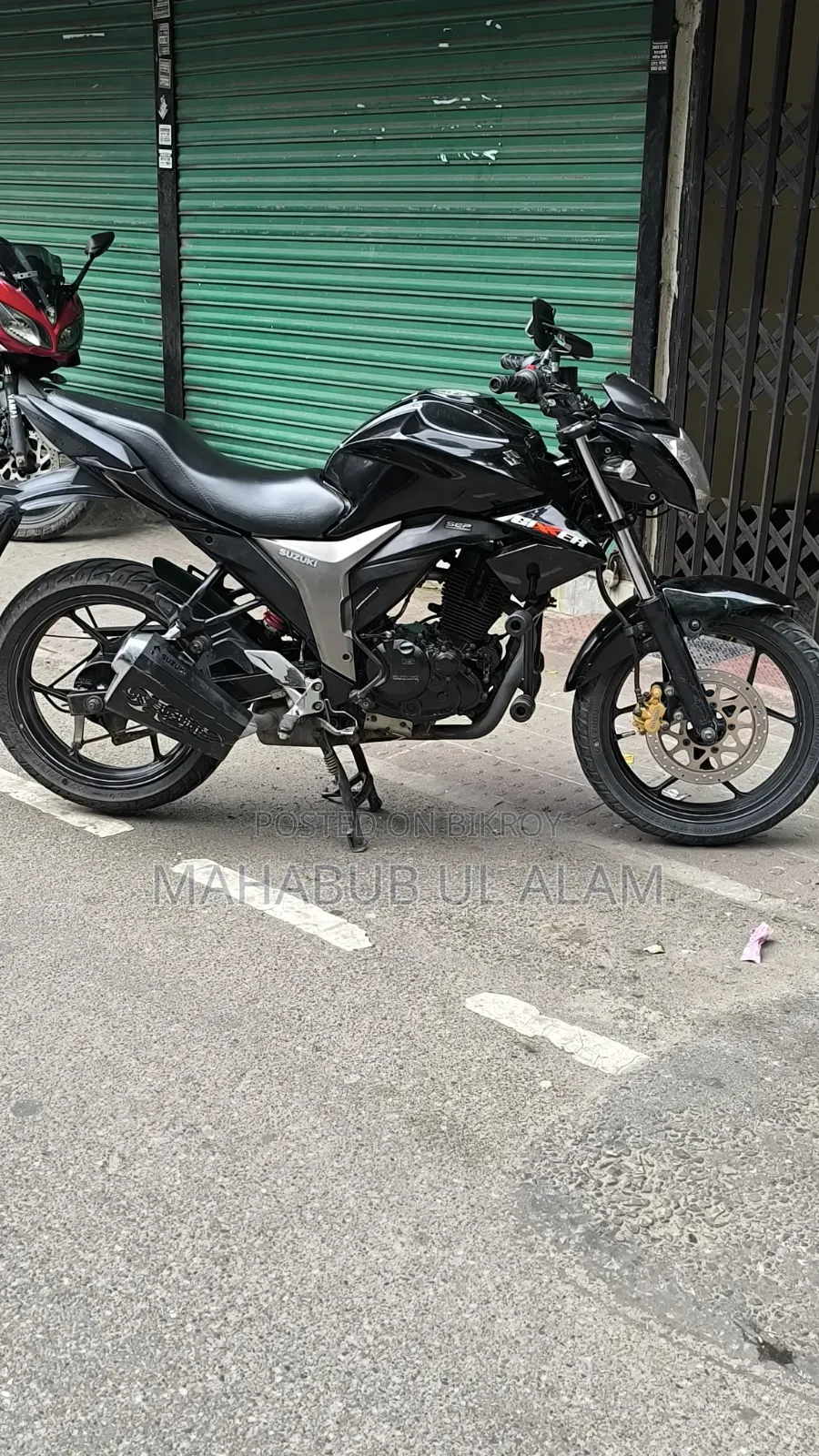 Suzuki Gixxer Monotone 2022 Black