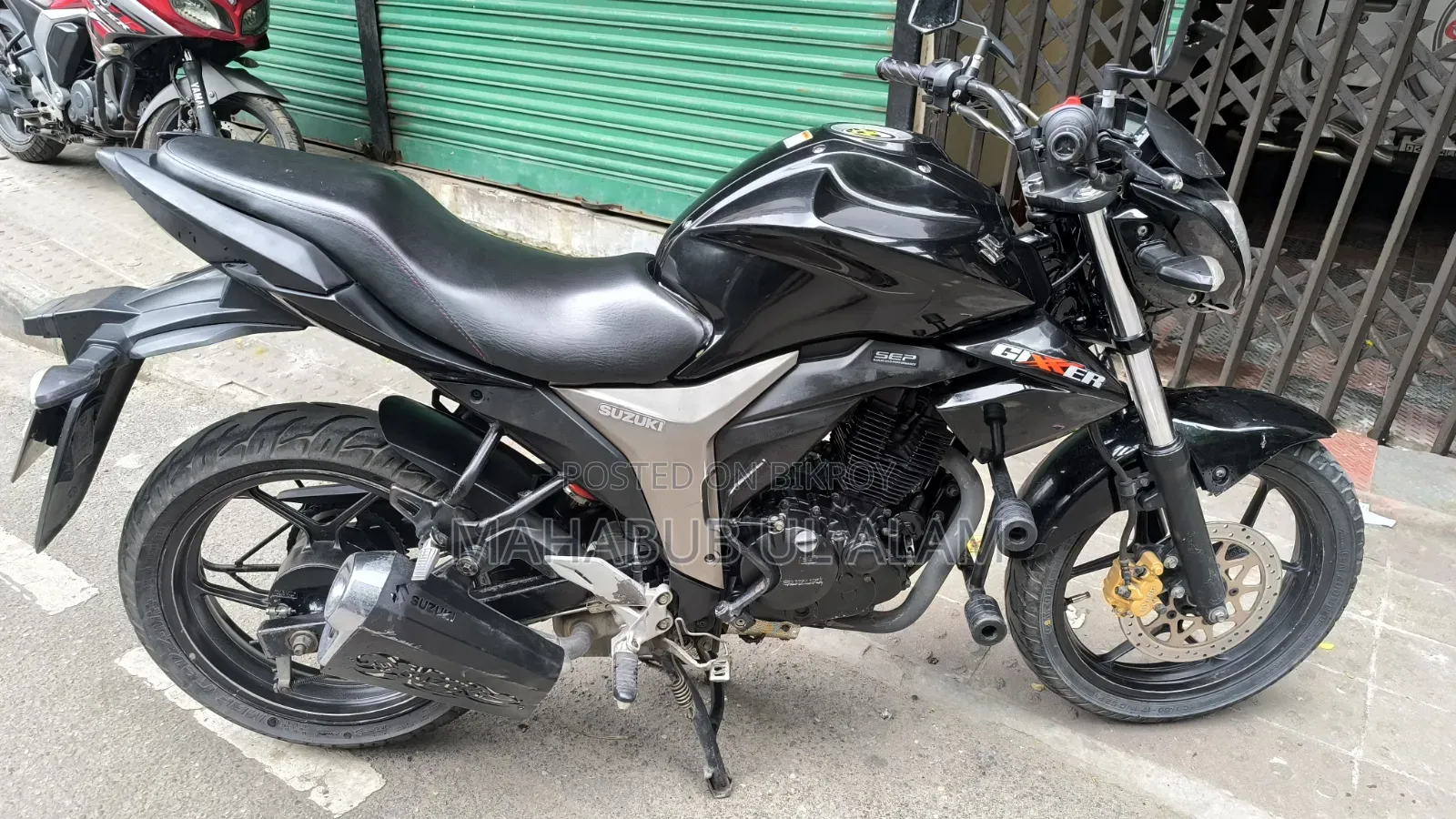 Suzuki Gixxer Monotone 2022 Black