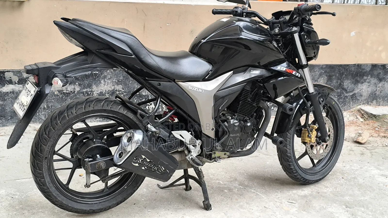 Suzuki Gixxer Monotone 2022 Black