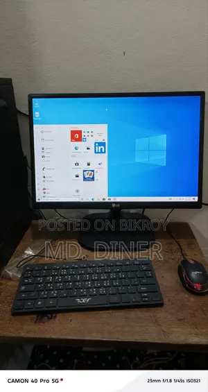 Desktop Computer 4GB Intel Core i3 SSD 128GB