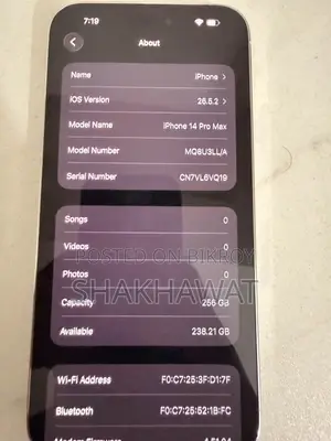 Apple iPhone 14 Pro Max 256 GB White