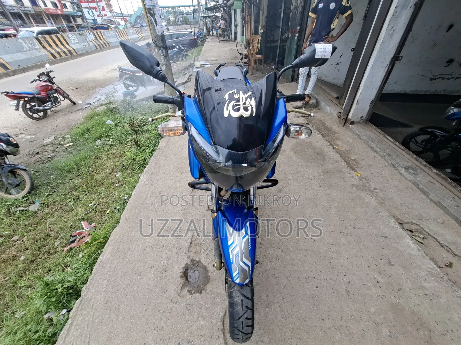 TVS Apache RTR 160 2V 2018 Blue