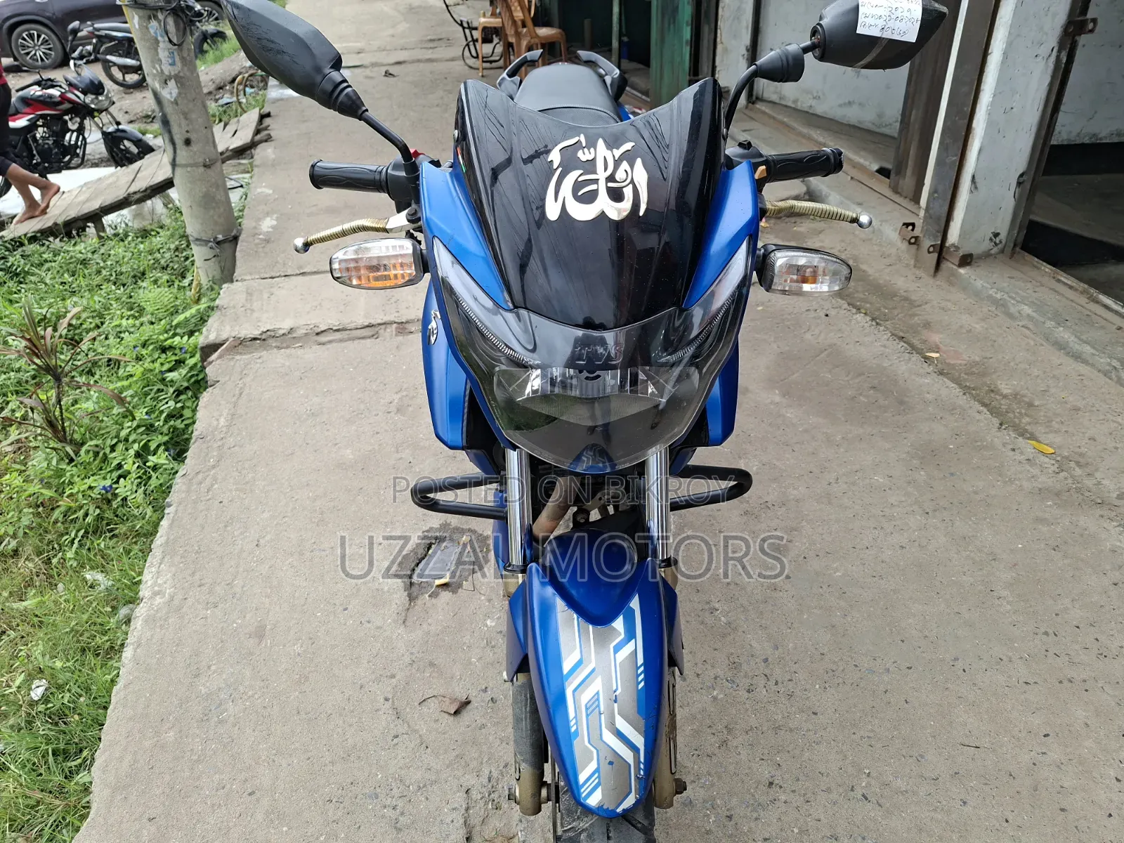 TVS Apache RTR 160 2V 2018 Blue