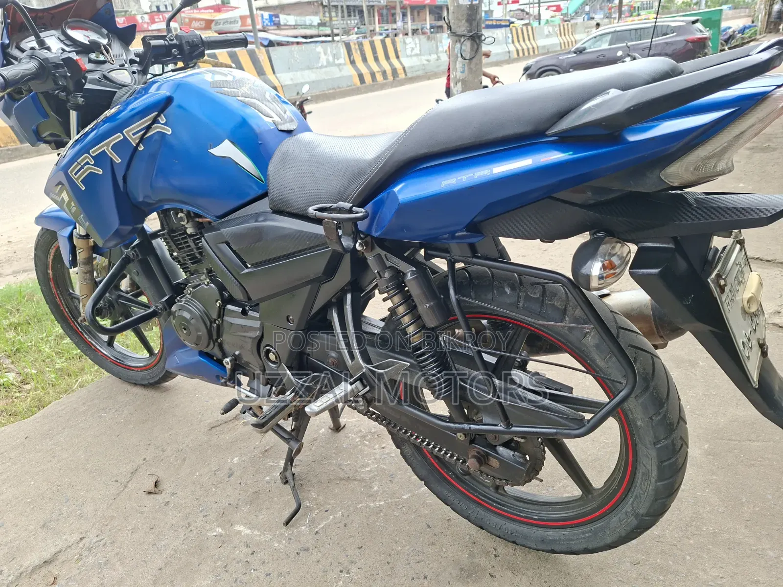 TVS Apache RTR 160 2V 2018 Blue