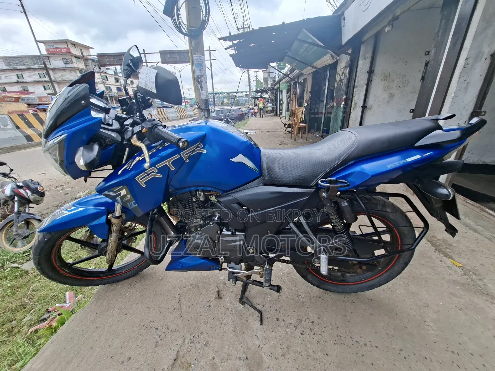 TVS Apache RTR 160 2V 2018 Blue