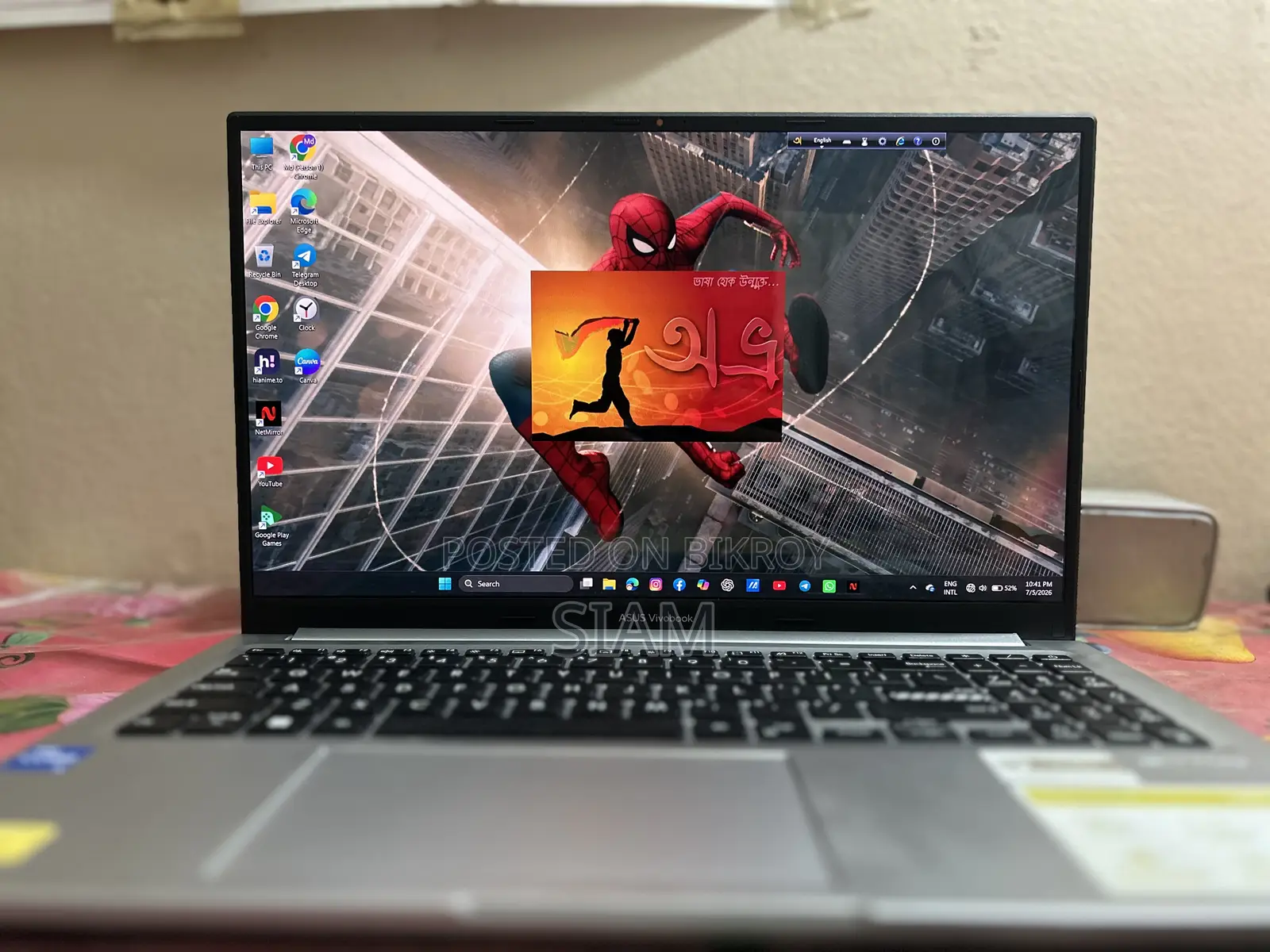 Laptop Asus 16GB Intel Core i5 SSD 512GB