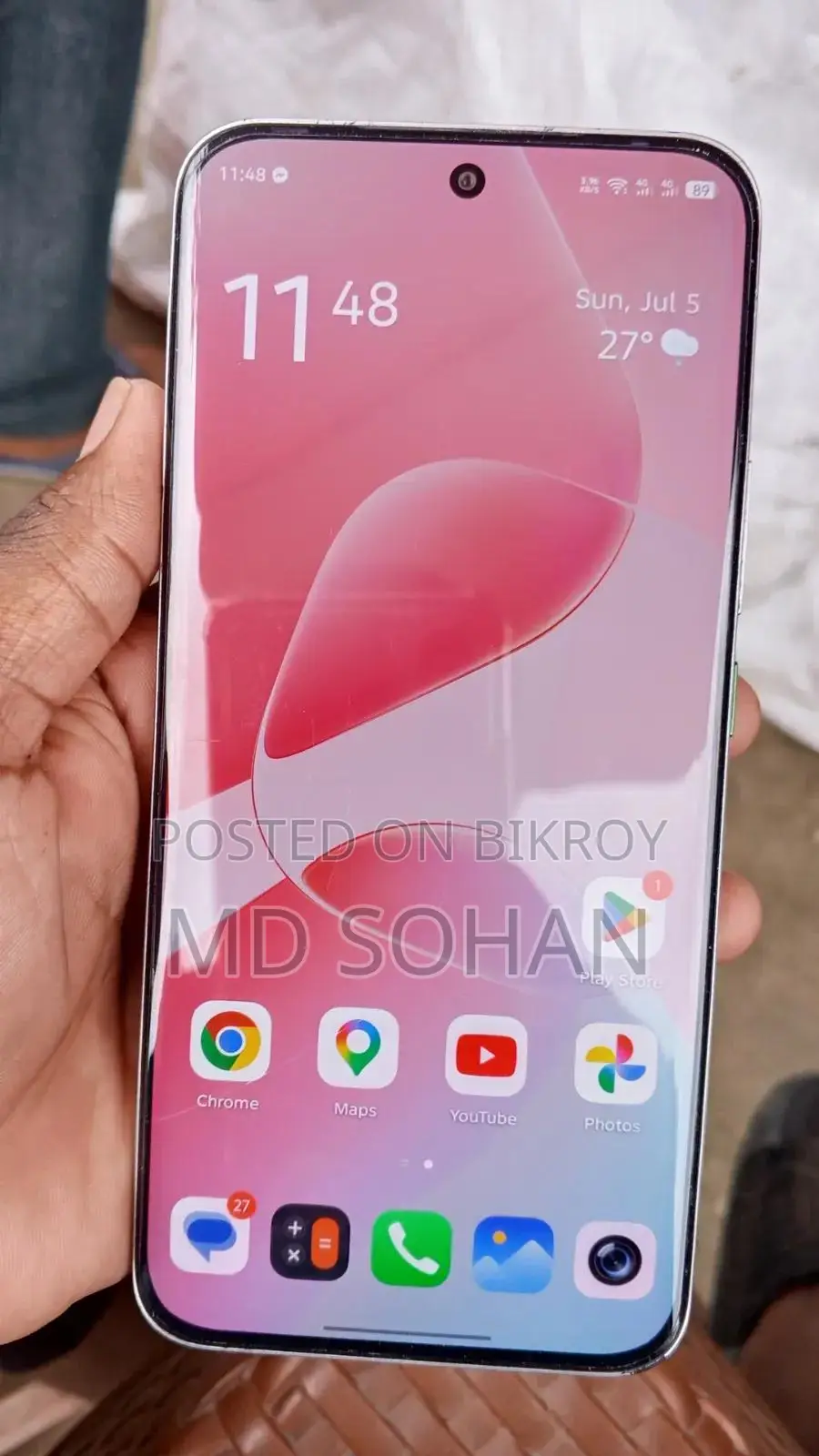 Infinix Hot 60 Pro+ 128 GB White