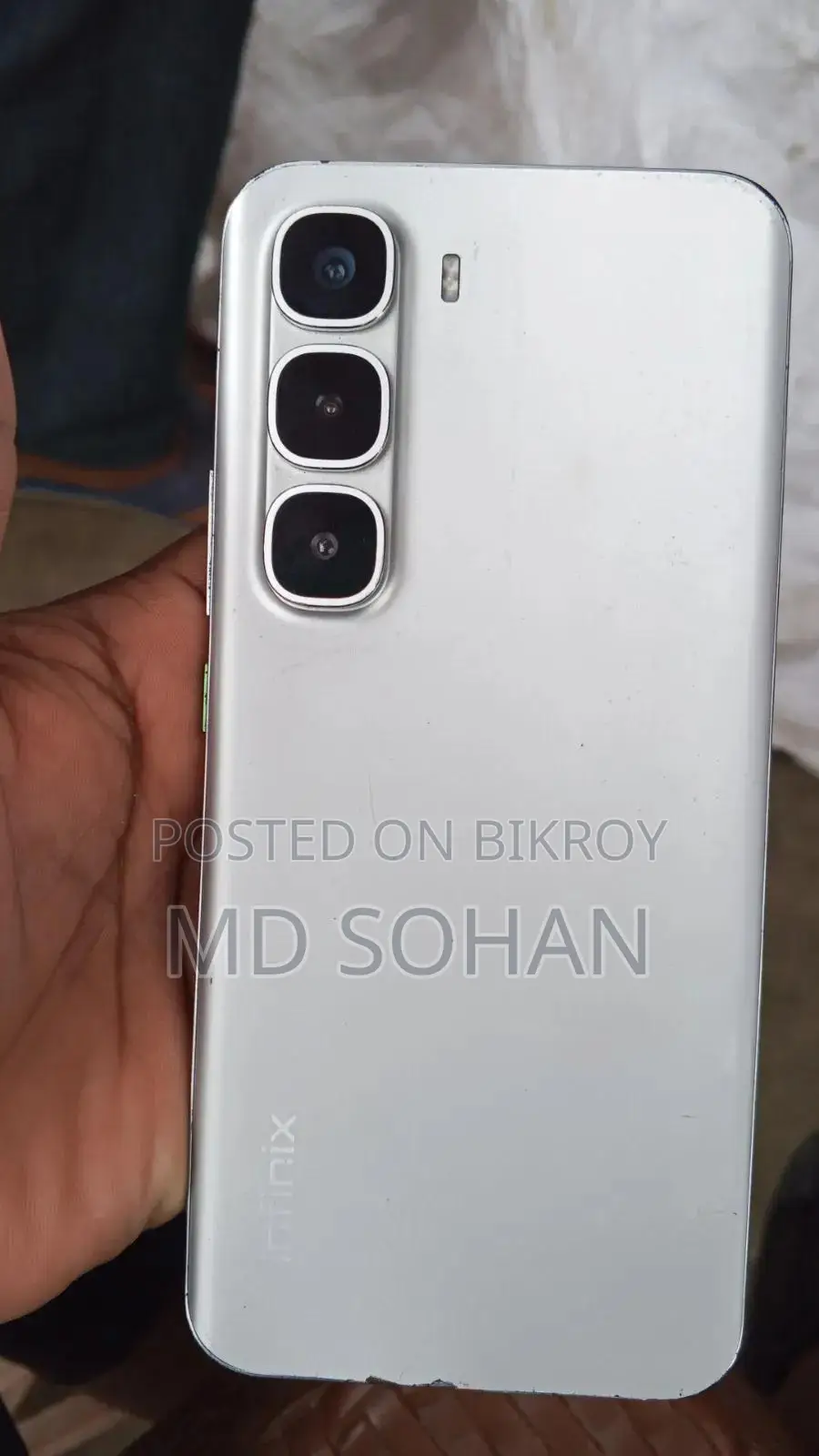 Infinix Hot 60 Pro+ 128 GB White
