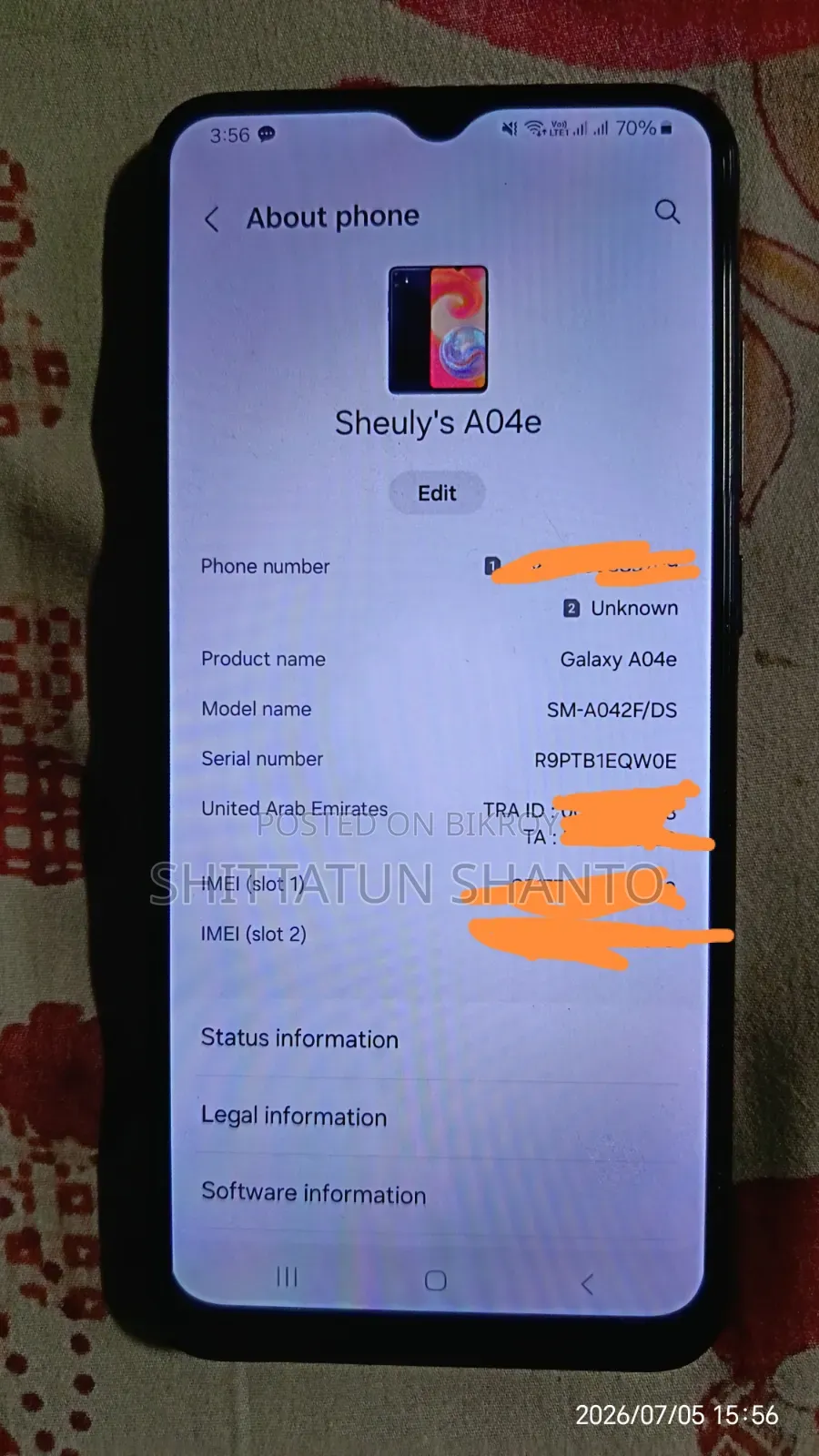 Samsung Galaxy A04e 32 GB Black
