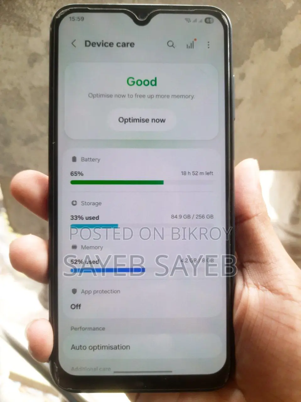 Samsung Galaxy A25 256 GB Blue