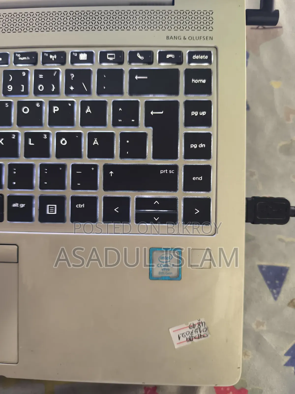 Laptop HP EliteBook 840 G5 16GB Intel Core I7 SSD 256GB