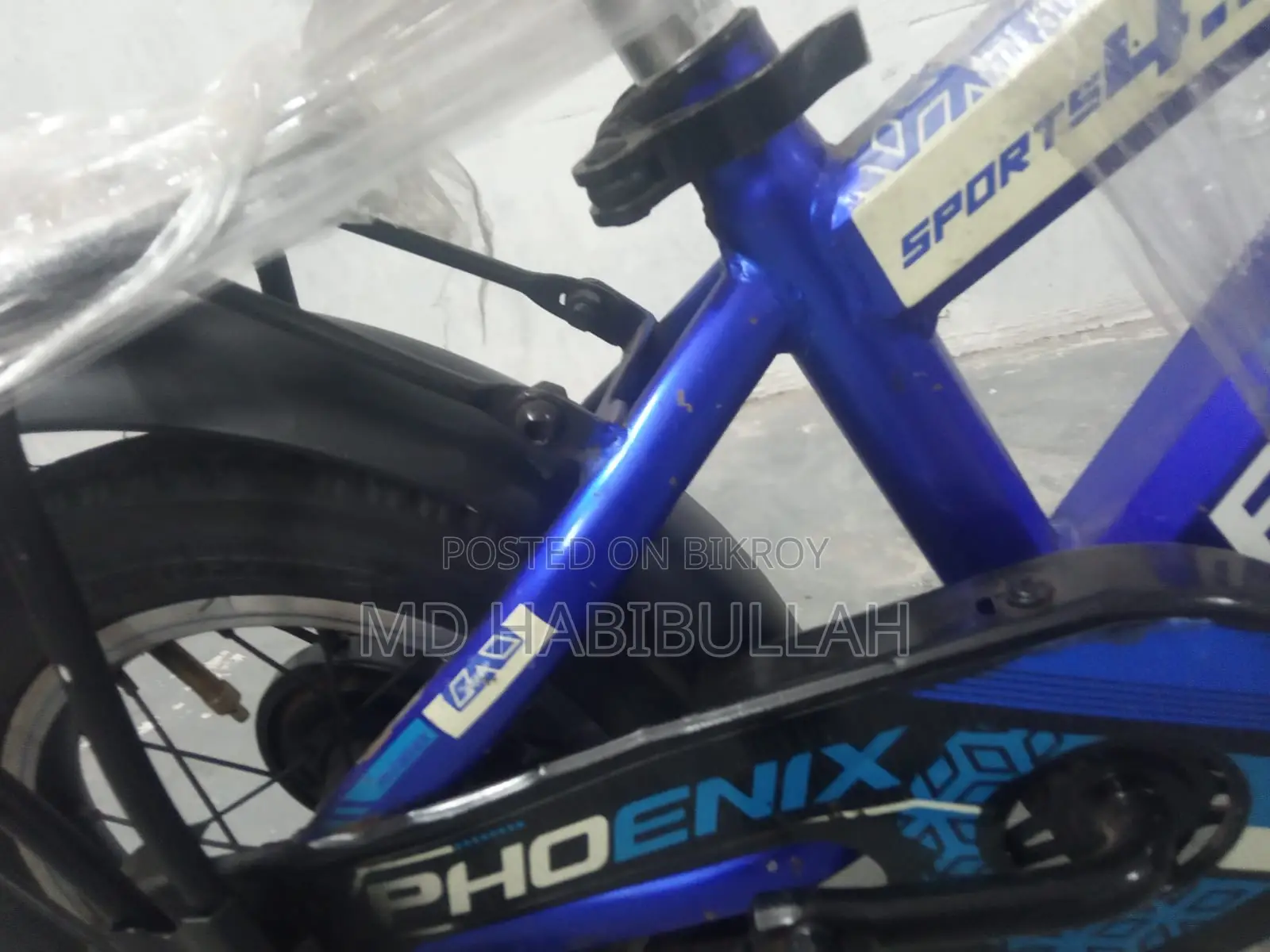 Phoenix 12" Color Blue ২ থেকে ৫ বছর বয়সী শিশুদের সাইকেল