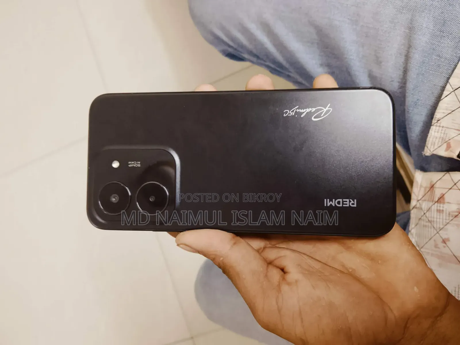 নতুন শাওমি রেডমি ১৫সি ৪জি ১২৮ জিবি কালো