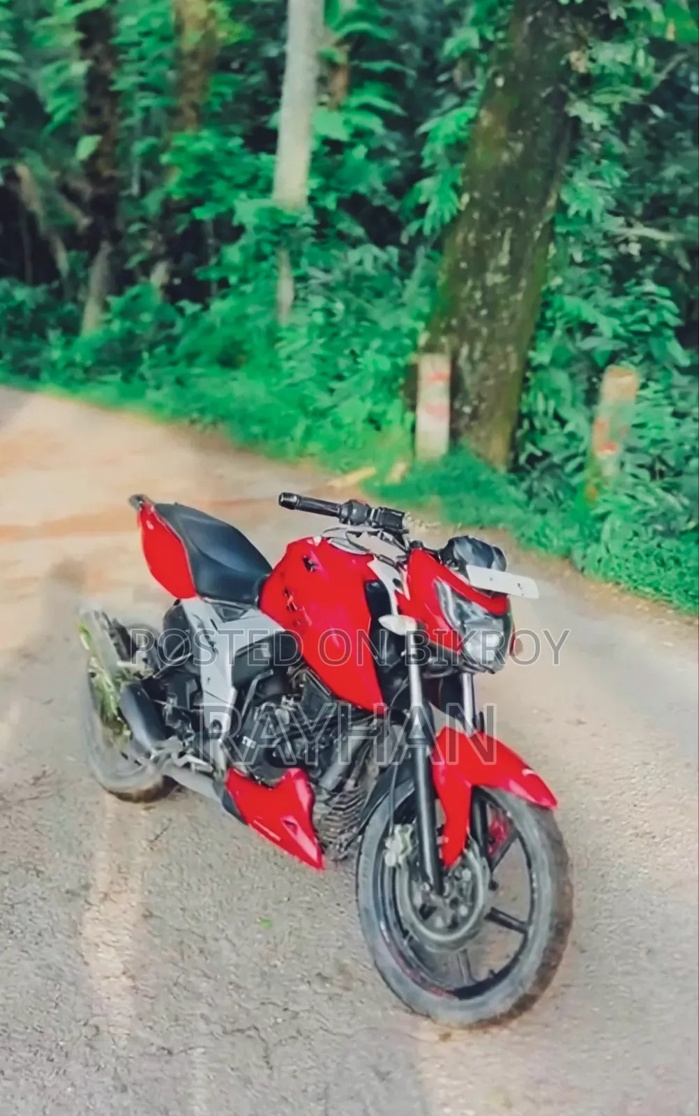 TVS Apache 160 4V 2020 Red
