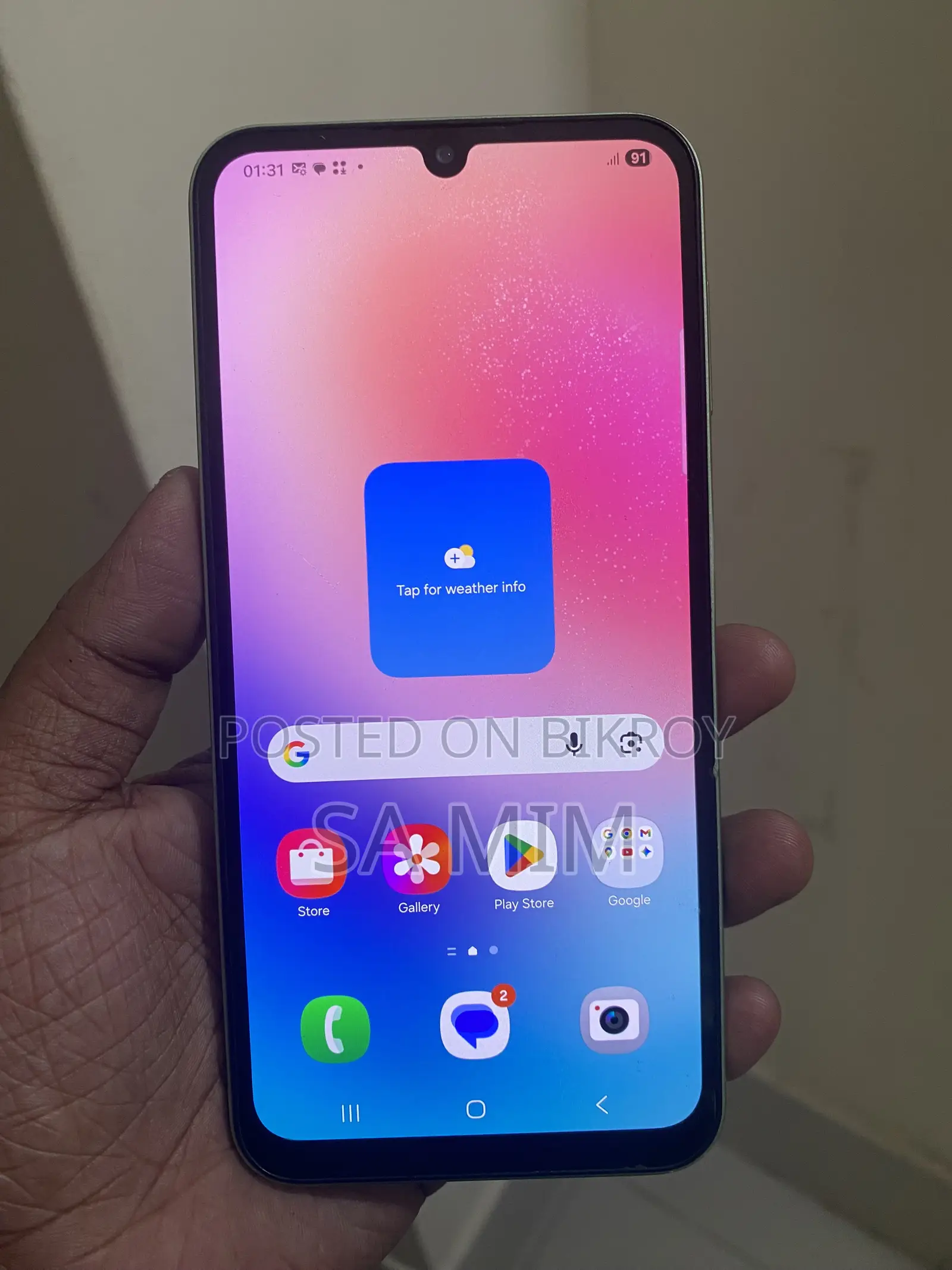 স্যামসাং গ্যালাক্সি এ২৪ ১২৮ জিবি গ্রে
