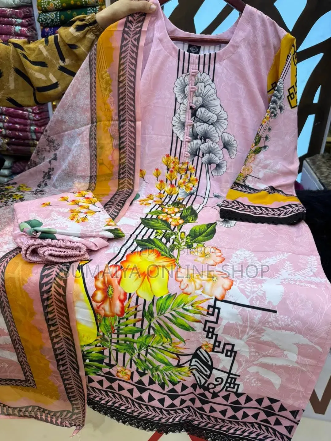 Digital Print Three Piece