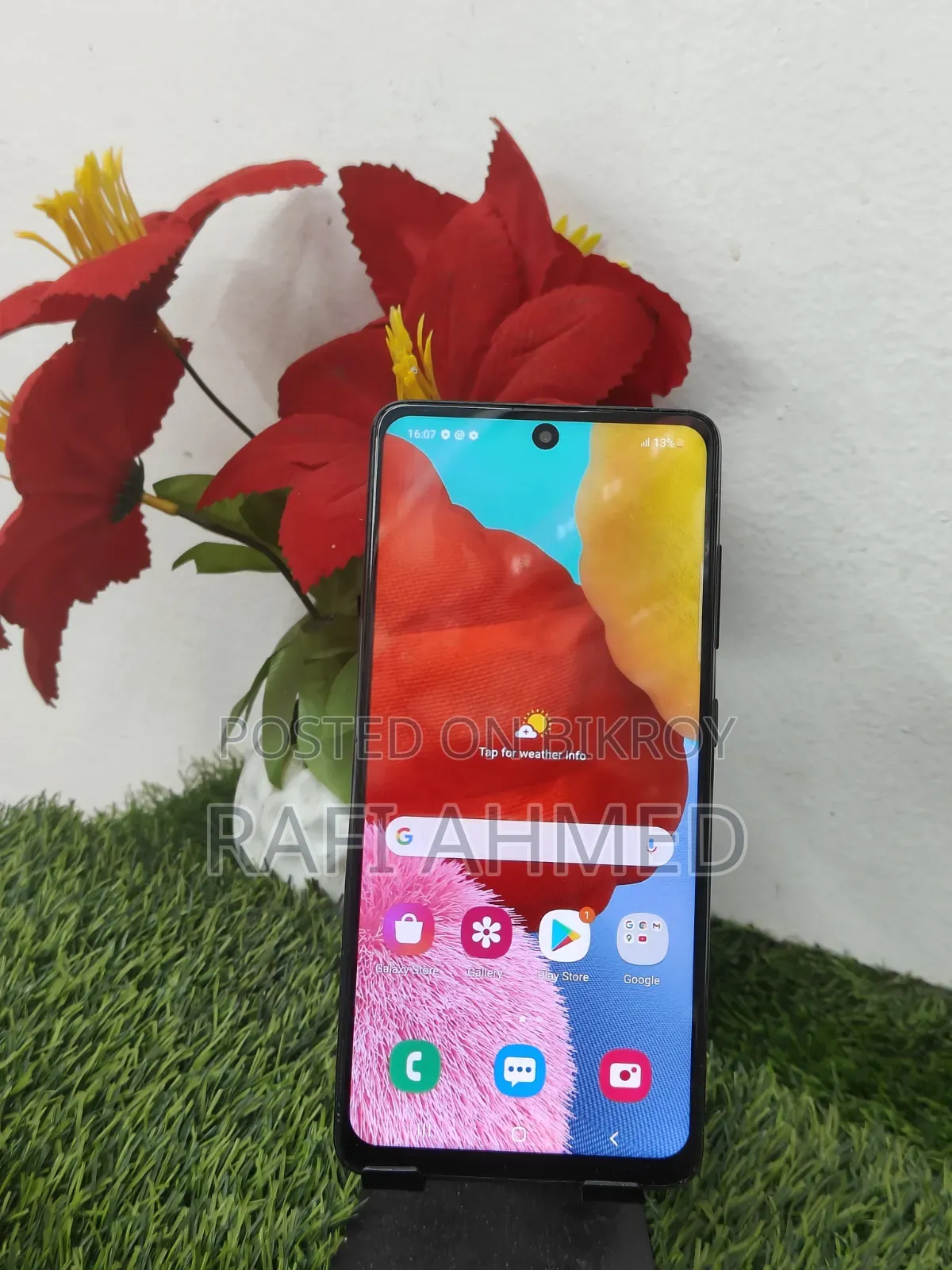 স্যামসাং গ্যালাক্সি এ৫১ ১২৮ জিবি কালো