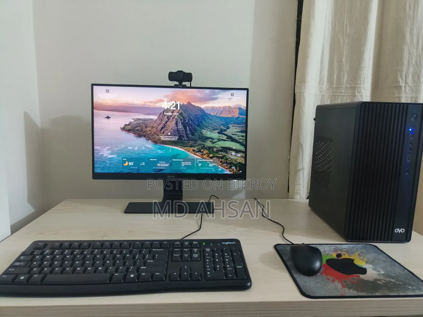 Desktop Computer 16GB Intel Core I5 SSD 256GB
